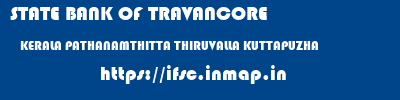 STATE BANK OF TRAVANCORE  KERALA PATHANAMTHITTA THIRUVALLA KUTTAPUZHA  ifsc code